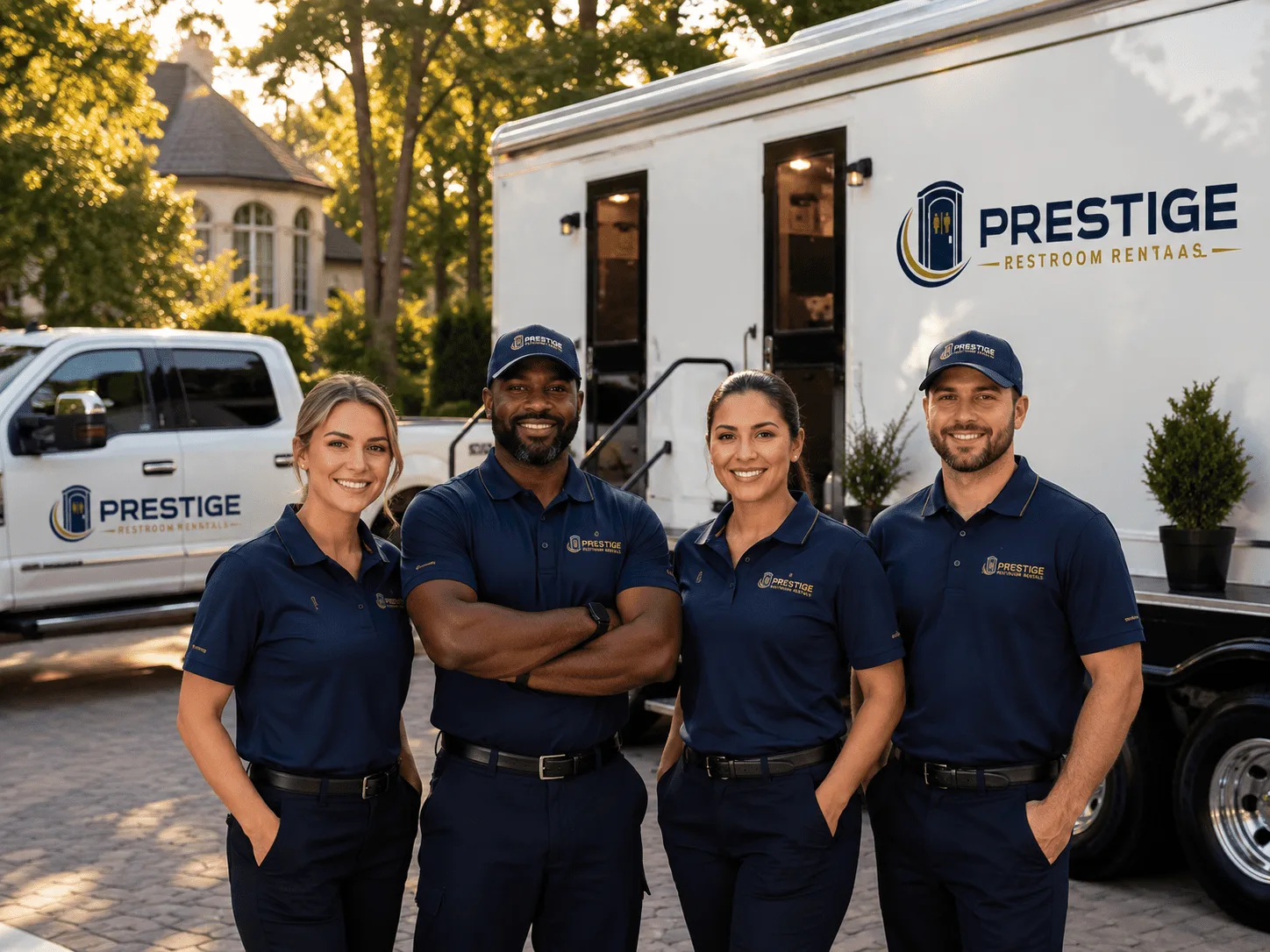 Trusted Luxury Portable Restrooms company in Ecru, MS